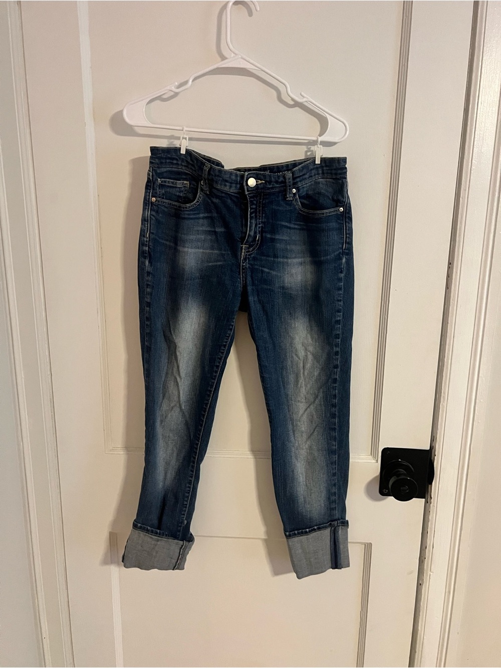 GAP Dark Blue Cropped Ankle Jeans